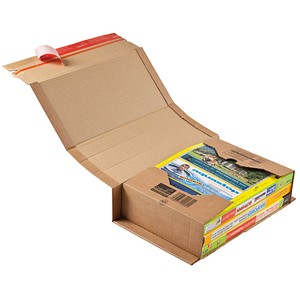 4033657030522 - Buchverpackung CP02014020 braun für C4+ innen 330x270x80mm Wellpappe 1-wellig 4033657030522 20 Stück