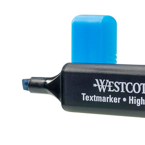 4027521527690 - Textmarker Highlighter E-743631 00 blau 2-5mm Keilspitze 4027521527690 WESTCOTT