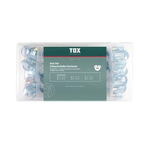 4049563050769 - Schlauchschellen-Sortiment BASIC 26 tlg 4049563050769 TOX 4049563050769 - Schlauchschellen-Sortiment BASIC 26 tlg 4049563050769 TOX