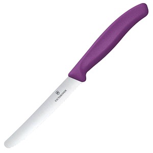 7613329191491 - VICTORINOX Frühstücksmesser Swiss Classic silber violett glatt Klinge 110 cm 1 St