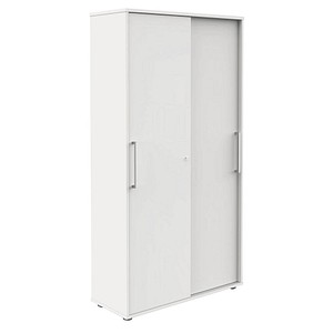 Kerkmann Schiebeturenschrank Weiss Weiss 4 Fachboden Gunstig Online Kaufen Office Discount