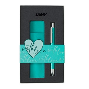 4014519790600 - swift lagoon Tintenroller-Set türkis 05 mm Schreibfarbe blau 4014519790600 Lamy