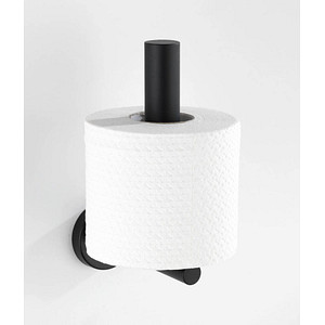 Toilettenpapierhalter Bosio matt schwarz, office | WENKO discount