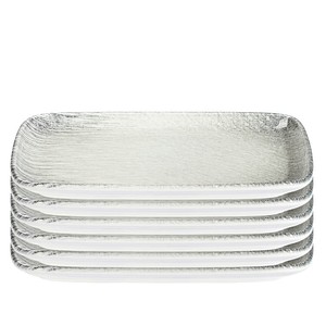 8684266238173 - 6 Teller Brezza Quadro blau grau 200 cm