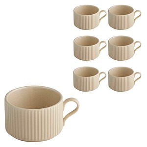 APS Kaffeetasse THE GRID beige 0,2 l, 1 St.