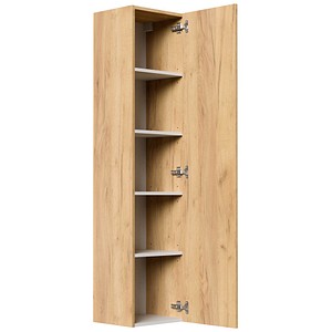 4251982676516 - POSSEIK Bad-Hängeschrank LEVANA XXL eiche gold 350 x 300 x 1500 cm