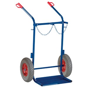 4250448505131 - Rollcart Stahlflaschenkarre 200kg Traglast für 2 Flaschen a 40-50 Liter Vollgummi