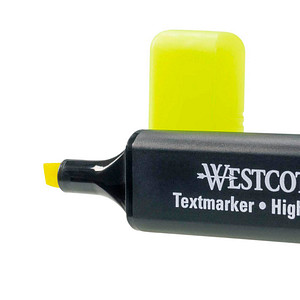 4027521526341 - Textmarker Highlighter E-743587 00 gelb 2-5mm Keilspitze 4027521526341 WESTCOTT