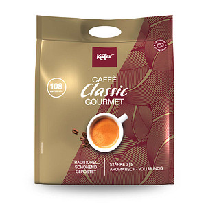 4037014965663 - Caffè Classic Gourmet Kaffeepads Arabica- und Robustabohnen mild 108 Pads 4037014965663 756 Gramm