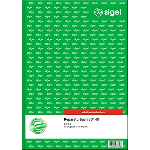4004360777288 - SIGEL Erfassung der Reparatur Formularbuch