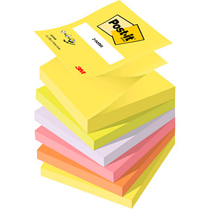 4064035083694 - Haftnotizen R330-NR Z-Notes 76x76mm neongelb neongrün flieder guavapink vitalorange quadratisch 4064035083694 6 Stück 4064035083694 - Haftnotizen R330-NR Z-Notes 76x76mm neongelb neongrün flieder guavapink vitalorange quadratisch 4064035083694 6 Stück