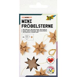 4001868129557 - Faltblätter Fröbelsterne mini Kraftpapier braun 4001868129557 folia 100 Blatt 4001868129557 - Faltblätter Fröbelsterne mini Kraftpapier braun 4001868129557 folia 100 Blatt