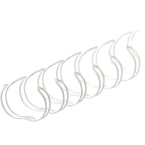 4250504506751 - 50 Drahtbinderücken weiß für 220 Blatt 4250504506751 50 Stück 4250504506751 - 50 Drahtbinderücken weiß für 220 Blatt 4250504506751 50 Stück
