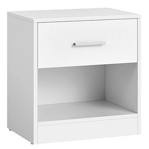 0194343095516 - Nachttisch weiß 390 x 280 x 410 cm 0194343095516 VASAGLE 0194343095516 - Nachttisch weiß 390 x 280 x 410 cm 0194343095516 VASAGLE