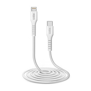 8018417264511 - LightningUSB C Kabel 20 m weiß 8018417264511 sbs