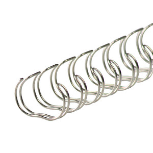 4250504506713 - 50 Drahtbinderücken silber für 220 Blatt 4250504506713 50 Stück 4250504506713 - 50 Drahtbinderücken silber für 220 Blatt 4250504506713 50 Stück