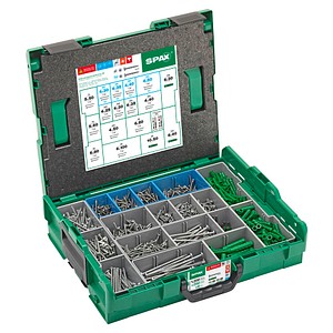 4003530277313 - Mehrzweckschrauben-Sortiment L-BOXX Elektriker groß 5000009160319 1456 St