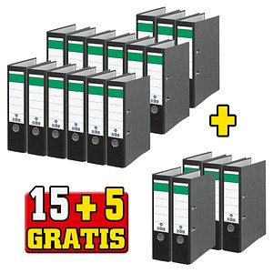 15 5 Gratis 15 Gruner Balken Ordner Schwarz Karton 8 0 Cm Din Gratis 5 Grune Balken Ordner Gunstig Online Kaufen Office Discount