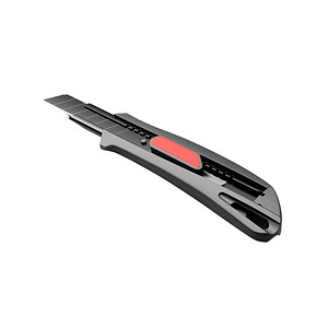 7612176092968 - HM-10018 Cuttermesser schwarz 18 mm 7612176092968 Hansa