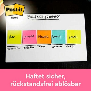 4054596926110 - Post-it Haftnotizen Poptimistic 76 x 76 mm Sortiert 100 Blatt 6 Stück 4054596926110 - Post-it Haftnotizen Poptimistic 76 x 76 mm Sortiert 100 Blatt 6 Stück