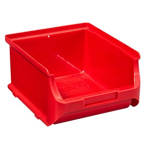 4005187562415 - Stapelsichtboxen ProfiPlus Box 2B 137 x 16 x 82 cm rot Aufbewahrung - Allit