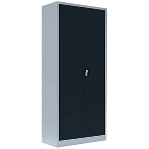 4061815522459 - Stahlschrank 530338 anthrazit lichtgrau 800 x 383 x 1800 cm aufgebaut 4061815522459 LÜLLMANN 4061815522459 - Stahlschrank 530338 anthrazit lichtgrau 800 x 383 x 1800 cm aufgebaut 4061815522459 LÜLLMANN
