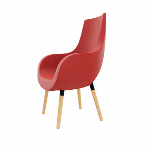 4260761571201 - Besuchersessel Pirum rot buche Stoff 4260761571201 - Besuchersessel Pirum rot buche Stoff