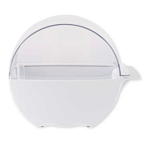 4015544725704 - Spender für Zellstofftupfer 853610 weiß transparent Kunststoff 1 St