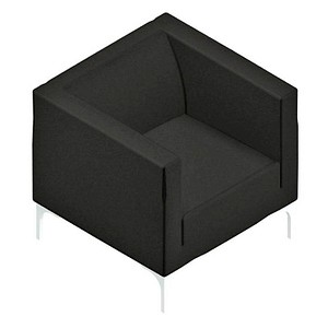 8056457075322 - Besuchersessel Arte schwarz weiß Stoff 8056457075322 - Besuchersessel Arte schwarz weiß Stoff
