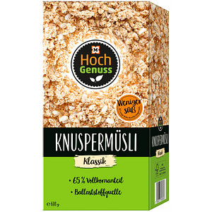 2200275308186 - HochGenuss Knusper Klassik zuckerreduziert Müsli 6000 g