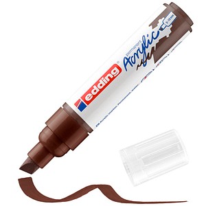 4057305026477 - Acrylmarker 5000 schokoladenbraun 5-10mm Keilspitze 4057305026477 Edding