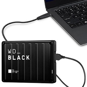Western Digital WD_BLACK P10 Game Drive 6 TB externe HDD-Festplatte schwarz