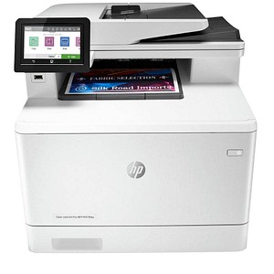 HP Color LaserJet Pro MFP M479fdw 4 in 1 Farblaser-Multifunktionsdrucker weiß