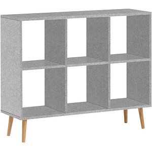 4027181114599 - Bücherregal Jonte grau 1043 x 330 x 865 cm 4027181114599 MÖBELPARTNER