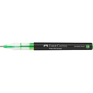 4005403483661 - FABER-CASTELL Free Ink Tintenroller grau 15 mm Schreibfarbe grün 1 St 4005403483661 - FABER-CASTELL Free Ink Tintenroller grau 15 mm Schreibfarbe grün 1 St