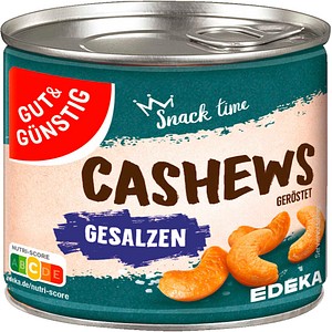 4311596421039 - geröstet & gesalzen Nüsse 1500 g Cashewnüsse 4311596421039 GUT&GÜNSTIG 150 Gramm 4311596421039 - geröstet & gesalzen Nüsse 1500 g Cashewnüsse 4311596421039 GUT&GÜNSTIG 150 Gramm