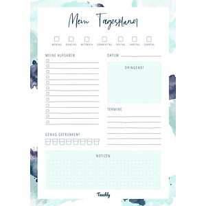 4260714130004 - Tagesplaner-Block DIN A4 To-Do-Liste 1 St