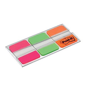 Post-it® Index Strong Haftmarker farbsortiert 3x 22 Streifen Post-it® Index Strong Haftmarker farbsortiert 3x 22 Streifen