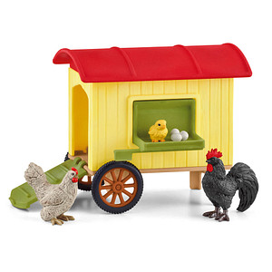4059433558875 - Farm World 42572 Hühnerstall Spielfiguren-Set 4059433558875 Schleich