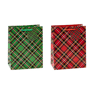 4022792970121 - Geschenktasche 87012-SG Tartan allgemein Kunststoffkordel mit Karte kariert 18cm x 23cm 4022792970121 12 Stück 4022792970121 - Geschenktasche 87012-SG Tartan allgemein Kunststoffkordel mit Karte kariert 18cm x 23cm 4022792970121 12 Stück