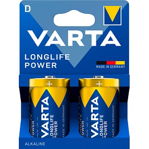 4008496128518 - VAR LLP D 2X - Longlife Power Alkaline Batterie D (Mono) 2er-Pack