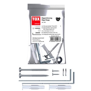4049563054767 - Möbel-Kippsicherung-Set Kipp Stopp 4049563054767 4 Stück 4049563054767 - Möbel-Kippsicherung-Set Kipp Stopp 4049563054767 4 Stück