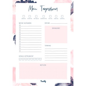 4260714130011 - Tagesplaner-Block DIN A4 To-Do-Liste 1 St