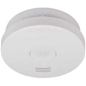 4007123659449 - Brennenstuhl Feuermelder 2er-Set RML 3100 10-Jahres-Batterie 85 dB Alarmsignal Stummschaltung Q-Siegel VdS-zertifiziert ⌀ 100 x H 31 mm weiß