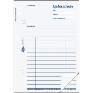 4004182007242 - Lieferschein Formular din A6 nicht selbstdurchschreibend 2 x 50 Bl selbstdurchschreibend Nein - Avery Zweckform 4004182007242 - Lieferschein Formular din A6 nicht selbstdurchschreibend 2 x 50 Bl selbstdurchschreibend Nein - Avery Zweckform
