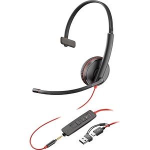 0197498429342 - Blackwire 3215 - Blackwire 3200 Series - Headset - On-Ear - kabelgebunden - aktive Rauschunterdrückung