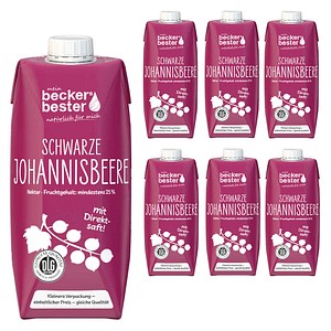 4001716788110 - Schwarzer Johannesbeer-Nektar Fruchtnektar 6x 075 l