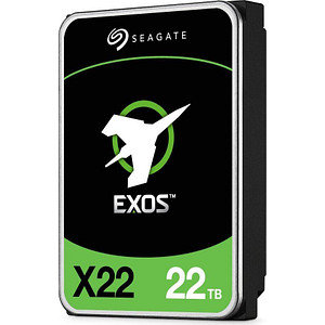 Seagate EXOS X22 SATA 22 TB interne HDD-Festplatte