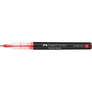 4005403483210 - Free Ink Tintenroller grau 15 mm Schreibfarbe rot 4005403483210 Faber-Castell 4005403483210 - Free Ink Tintenroller grau 15 mm Schreibfarbe rot 4005403483210 Faber-Castell