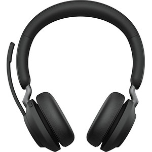 5706991022902 - Evolve2 65 UC Telefon Over Ear Headset Bluetooth® Stereo Schwarz Noise Cancelling Lautstärkeregelung Batterieladeanzeige Mikrofon-Stummschaltung